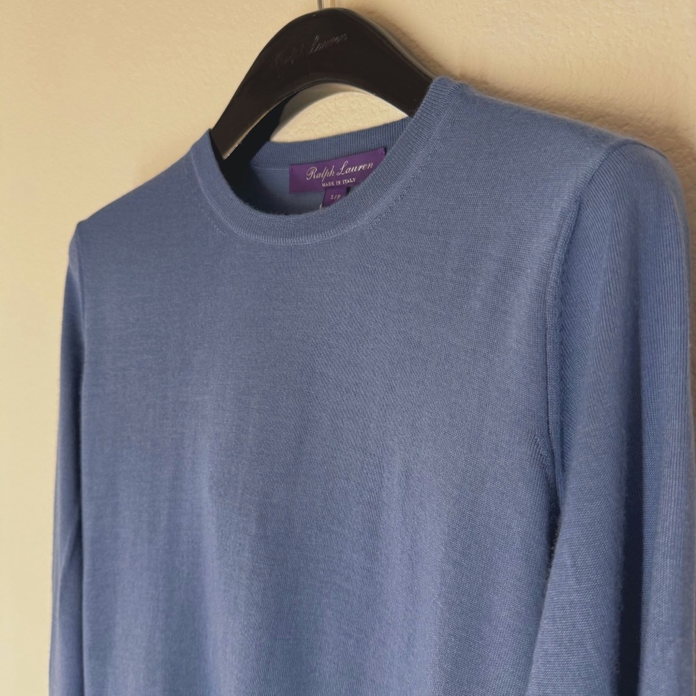Ralph Lauren Collection Cashmere Crewneck Sweater - Picture 2 of 6